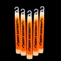 6" Orange Premium Glow Sticks By Fada